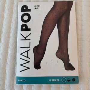 Black Polka Dot Hosiery